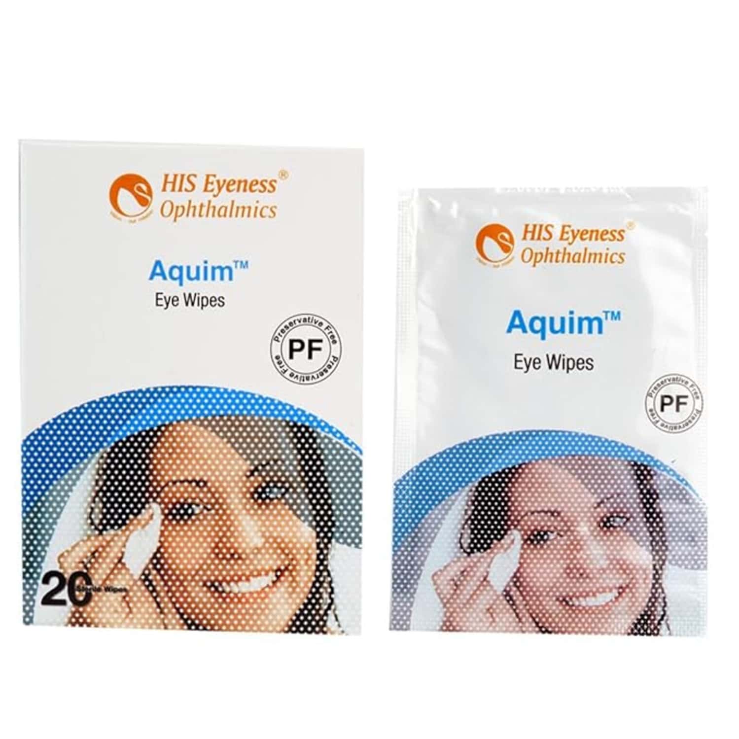 Aquim Eye Wipe 20 No's