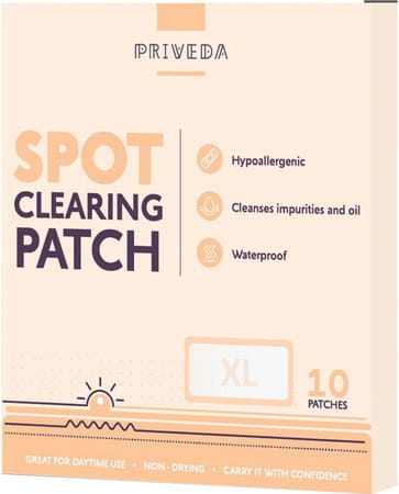 Priveda Acne Pimple Xl Patch Hydrocolloid 10 Units Made In Korea