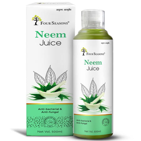 Four Seasons Neem Leaf Juice 500ml For Skin & Hair Health | Blood Purifier | Improve Digestion
