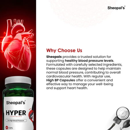 Sheopal'S Super Combo Liver X Factor 60capsule For Liver Detox & Hyper 60capsule For Hypertension