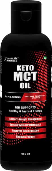 Healthvit Fitness Keto Mct Oil Instant Source Of Energy - 450Ml