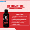 Healthvit Fitness Keto Mct Oil Instant Source Of Energy - 450Ml