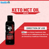 Healthvit Fitness Keto Mct Oil Instant Source Of Energy - 450Ml