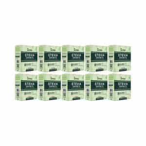 Zindagi Stevia Sachet |100% Natutal Stevia Powder |zero Calorie Sugarfree|50 Sachets |pack Of 10