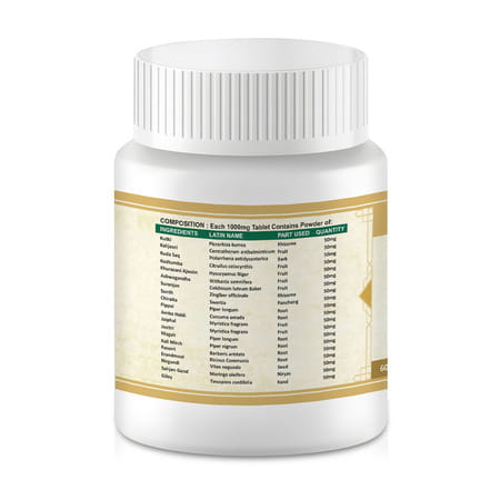Jeena Sikho Pain Nil/Pain Relief Tablets | Ayurvedic Supplements | Relieving Pain & Discomfort - 60n