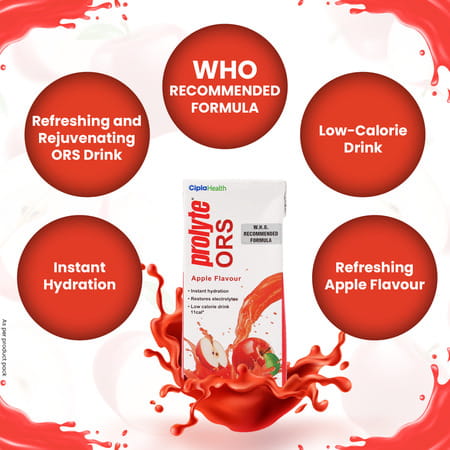 Prolyte Ors Apple Drink Tetrapack (200 Ml)