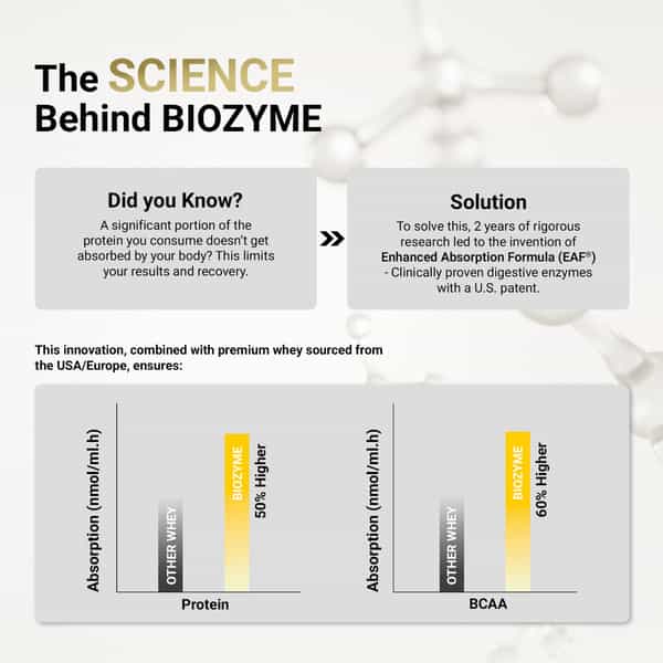 Muscleblaze Biozyme Performance Whey Protein Powder | 2Kg | Butter Cookie | 25G Protein Per Scoop