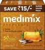Medimix Ayurvedic Sandal And Eladi Oil Bathing Soap - 3X125g (Super Saver Pack)