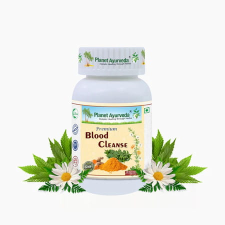 Planet Ayurveda Premium Blood Cleanse Capsules - 60 Capsules