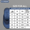 Liveasy Essentials Men's Diabetic & Orthopedic Slippers - Blue - Size Uk 11 / Us 12