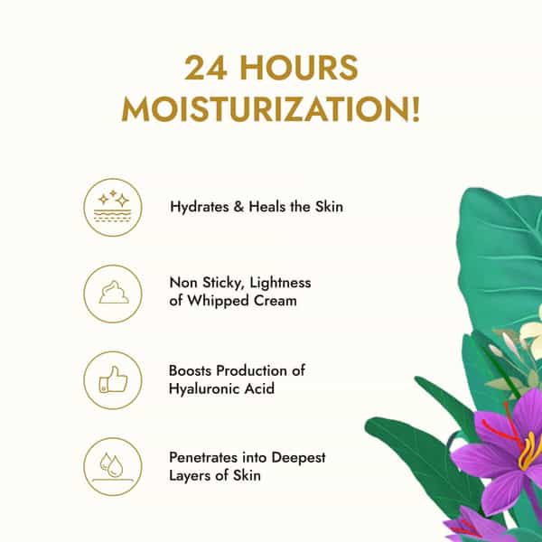 Kapiva Ghee Kumkumadi Body Butter (100 G) | 100 Times Washed Ghee For 24 Hours Moisturization