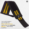 Boldfit Cotton Wrist Band For Men & Women | Wrist Supporter For Gym Wrist Wrap - Yellow