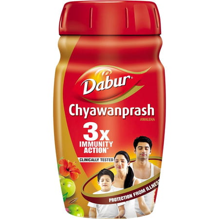 Dabur Chyawanprash 3x Immunity Action 950 Gm With 100 Gm Dabur Honey Free
