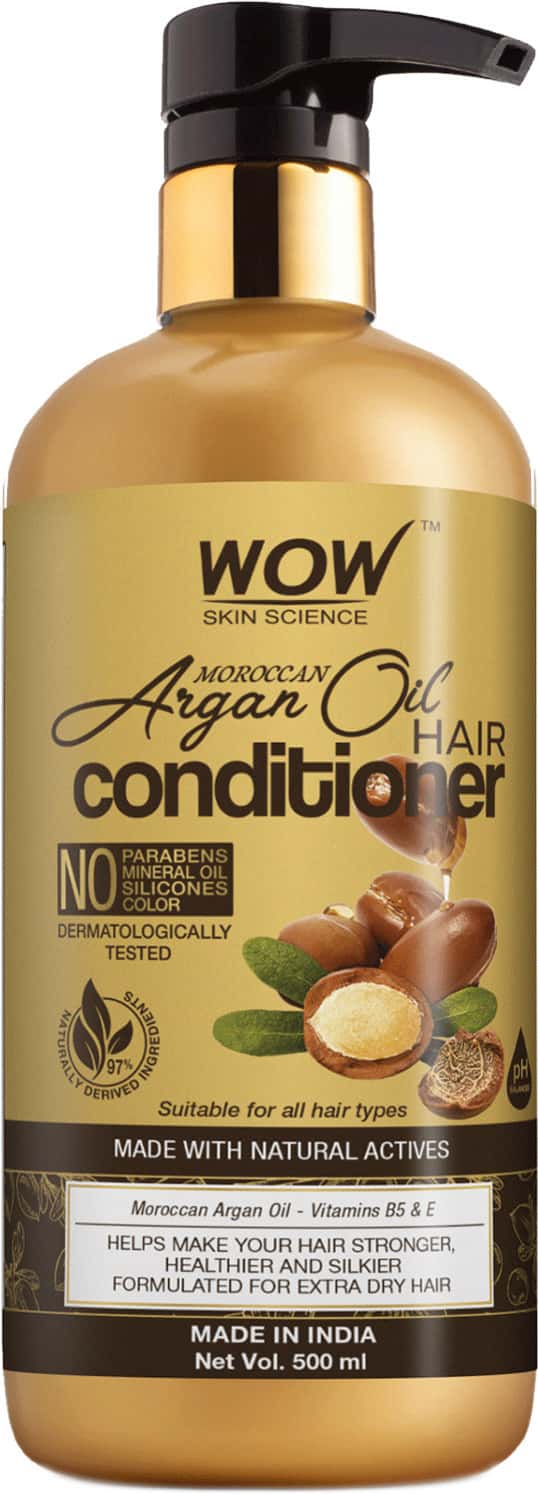 Wow Skin Science Moroccan Argan Oil Conditioner - 500 Ml