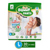 Bummy Pants Baby Diaper - L | Ultra Dry Comfort | 360 Protection | 12Hr Absorption - (1 X 30Pcs)