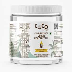 Coco Crush Cold Pressed Virgin Coconut Oil Jar - 500ml