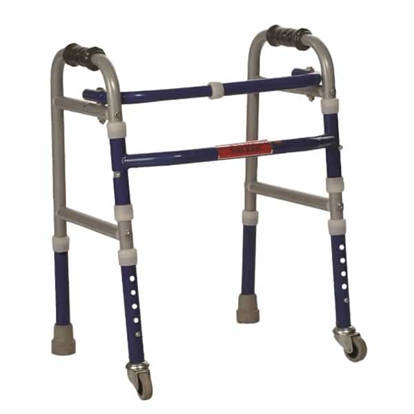 Vissco Invalid Folding Walker Castors (Child) - Universal