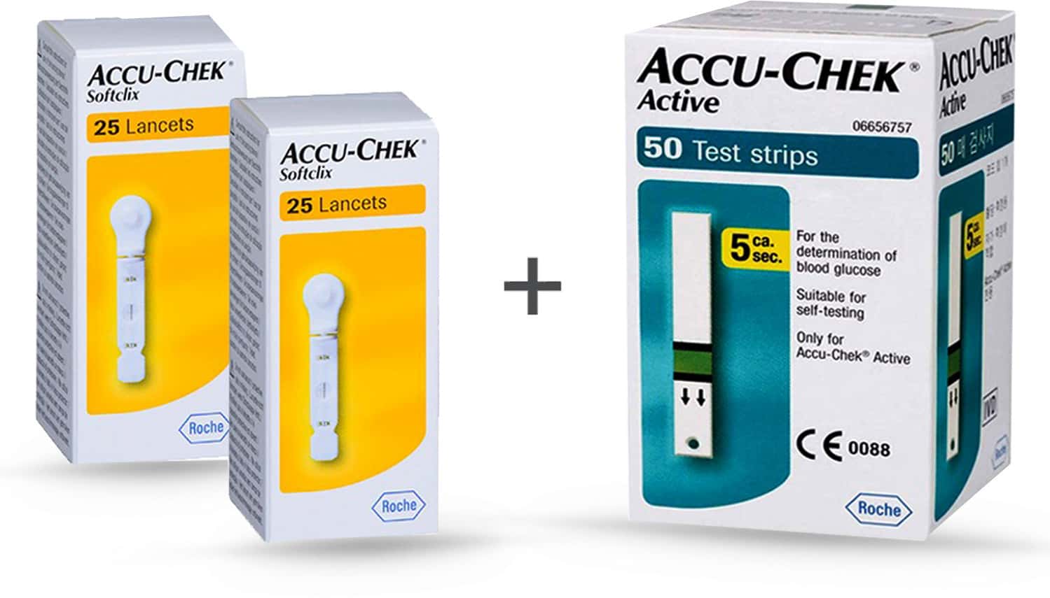 Buy ACCUCHEK ACTIVE TEST STRIPS BOX OF 50 Online & Get Upto