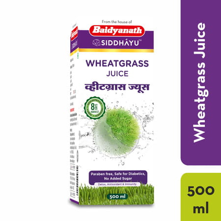 Baidyanath Asli Ayurved Wheatgrass Juice 500 Ml