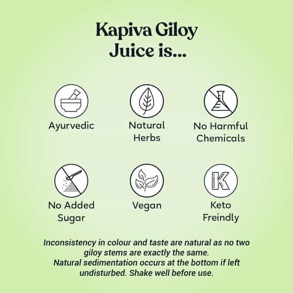 Kapiva Giloy Juice (Natural Immunity Booster) 1 L