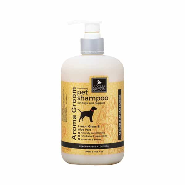 Aroma Groom Lemongrass Pet Shampoo 500 Ml