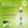 Tnw-The Natural Wash Cucumber Toner For Cleansing & Refreshing Skin Alcohol Free - 100 Ml