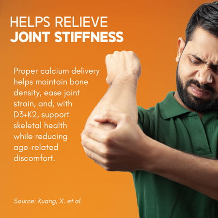 Rasayanam D3+K2 Mk-7 Vegan | Balchem K2 | Calcium | Bone & Heart Support | 120 Tablets (Pack Of 1)