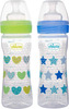 Chicco Bipack Well Being Feeding Bottle 250Ml Blue Green