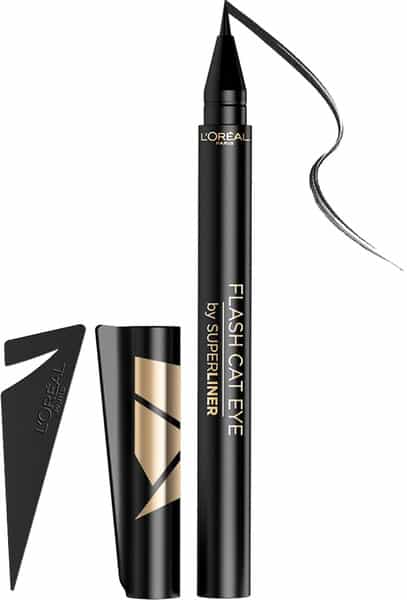 L'oreal Paris Flash Cat Eye Eyelner Black - 0.6 Ml