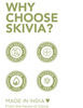 Skivia 24K Pure Gold Mini Facial Oil Serum With Sandalwood -Reduces Signs Of Ageing (30 Ml)
