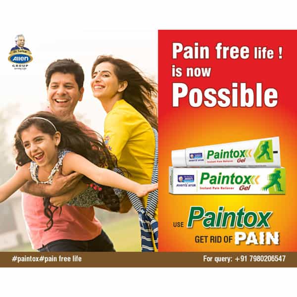 Allen Laboratories Paintox Gel 30 Gm (Pack Of 4)