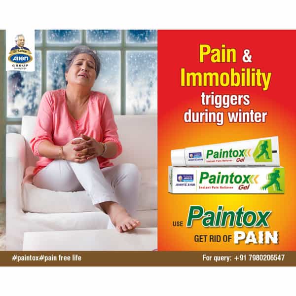Allen Laboratories Paintox Gel 30 Gm (Pack Of 4)