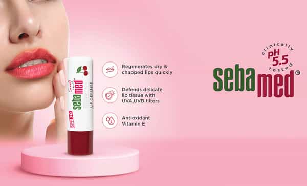 Sebamed Lip Defense Spf 30 Cherry 4.8 Gm