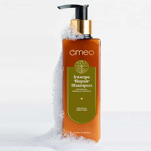 Omeo Intense Repair Shampoo With Reetha | Shikakai | Calendula And Thuja - 100Ml