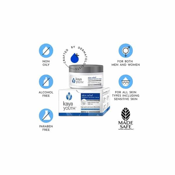 Kaya Youth Skin Relief Overnight Recovery Cream - 60 Gm