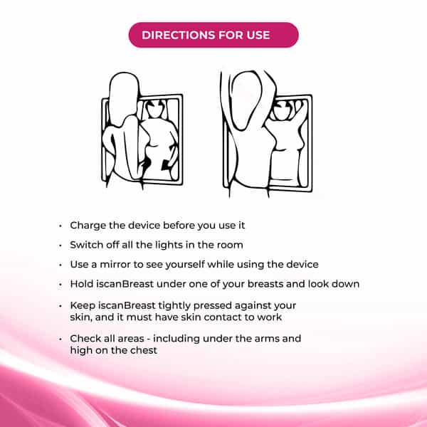 Iscanbreast - Breast Self-Examination Device - 1 Unit