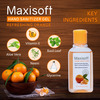 Maxisoft Hand Sanitizer Gel | Orange | 60 Ml | Pack Of 12