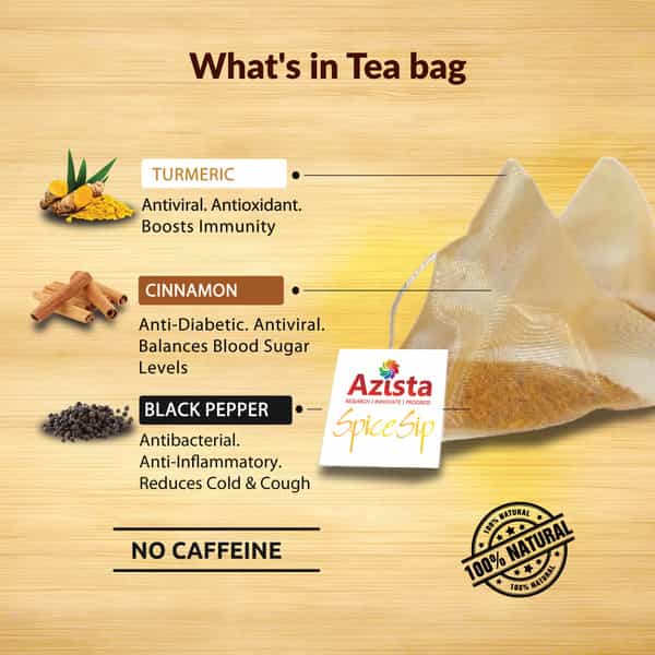 Spice Sip Immunity Booster Tea Pack Of 9