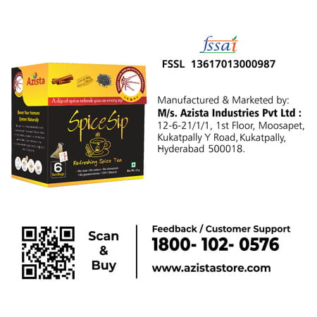 Spice Sip Immunity Booster Tea Pack Of 9