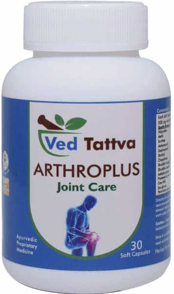 Ved Tattva Arthroplus 30 Capsules For Bones & Natural Joint Capsules (Pack Of 4)