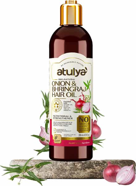 Atulya Onion Bhringraj Hair Oil 200 Ml