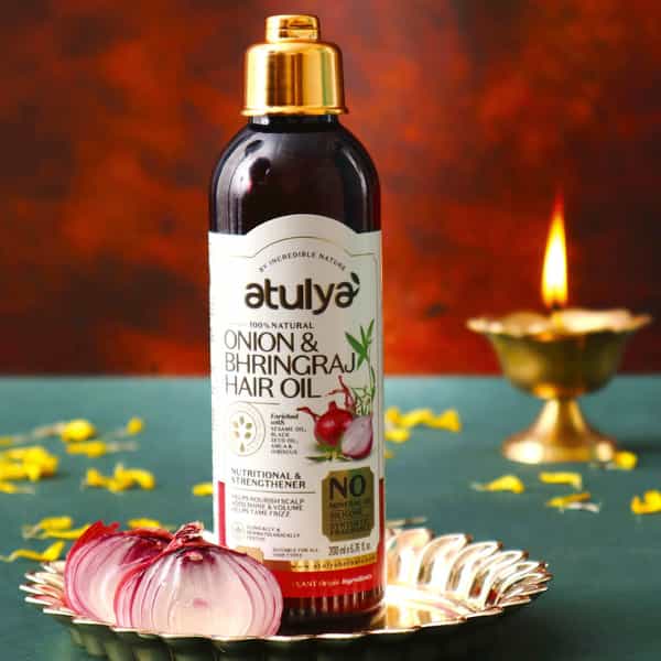 Atulya Onion Bhringraj Hair Oil 200 Ml