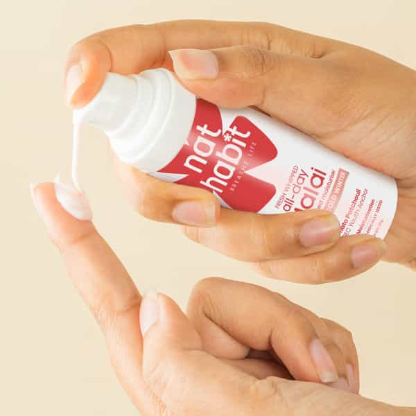 Nat Habit Tomato Patchouli Malai Face Moisturizer For Glowing Skin | Cold Cream For Winter - 30G