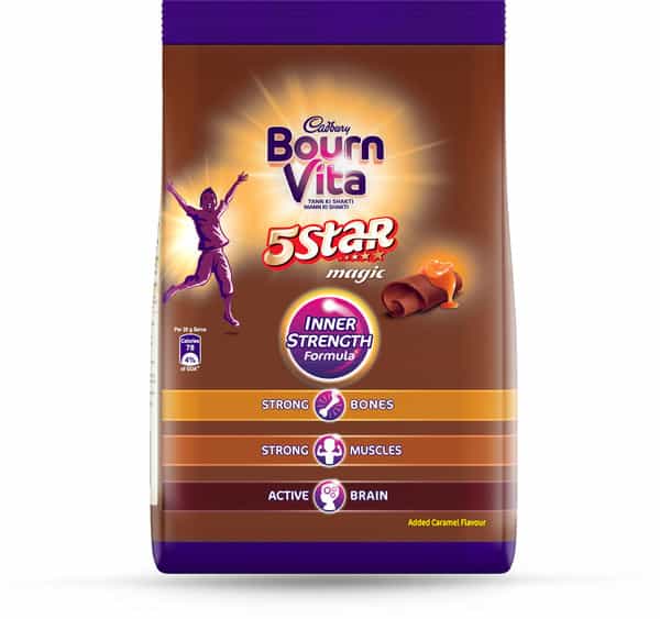 Cadbury Bournvita Five Star Magic Nutrition Drink Refill Of 750 G