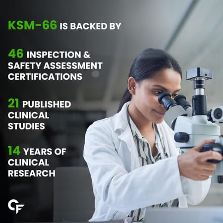 Carbamide Forte Ashwagandha Ksm66 I Support Stress & Muscle Recovery I For Men & Women - 60 Tablet