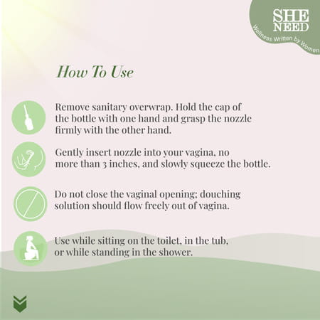 Sheneed Feminine Vaginal Douche-Fresh Scent- With Ph-3.5 - 133 Ml (Pack Of 2)