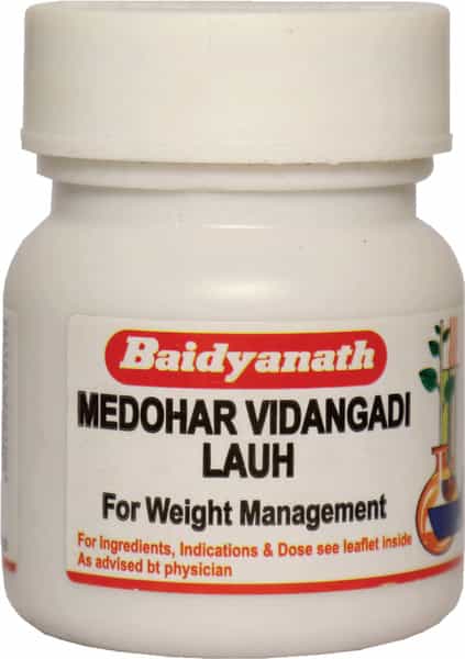 Baidyanath Asli Ayurved Medohar Vidangadi Loha 40 Tablets (Pack Of 3)
