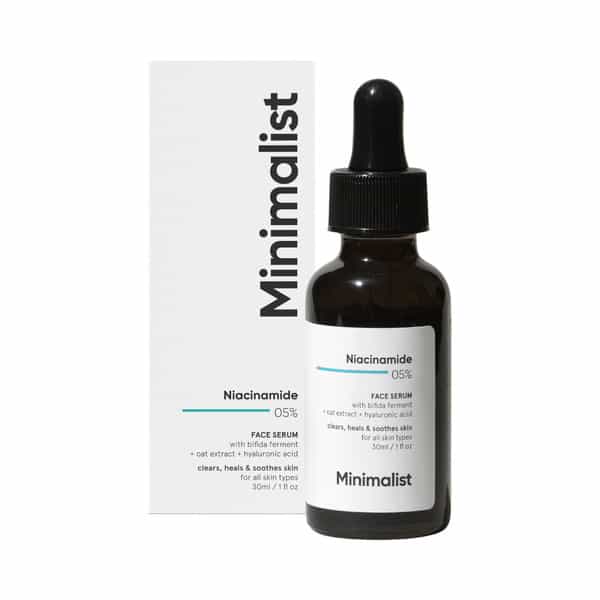 Minimalist Niacinamide 5% Serum For Even Skin Tone Hydration & Improving Skin Barrier With Ha 30 Ml