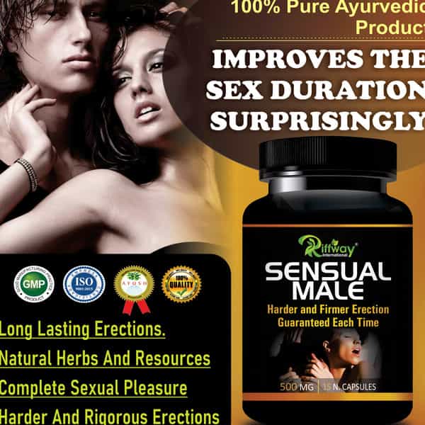 Herbal Capsule For Men Wellness | Supports | Stable Harder Erection Improves Extra Power (15 Caps)