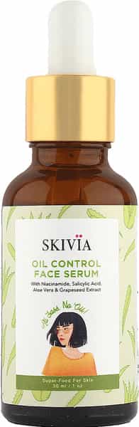Skivia Oil Control Face Serum With Niacinamide & Grapeseed Extract - 30Ml|Oil Control